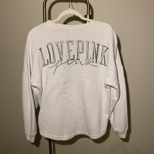 PINK Varsity Crewneck XS